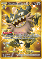 Carte Pokémon Berserkatt de Galar 205/192 Gold Clash des Rebelles