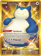 Carte Pokémon Ronflex 224/198 Gold Règne de Glace
