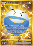 Carte Pokémon Électrode 222/198 Gold Règne de Glace