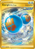 Carte Pokémon Énergie Mille Poings 182/163 Gold Styles de Combat
