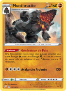 Carte Pokémon Monthracite 107/192 Holographique Clash des Rebelles