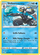 Carte Pokémon Shifours Mille Poings 044/198 Holographique Règne de Glace