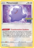Carte Pokémon Métamorph 053/078 Holographique Pokémon GO (JCC)