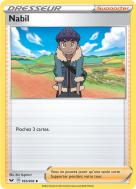 Carte Pokémon Nabil 165/202 Peu commune Épée et Bouclier (JCC)