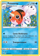 Carte Pokémon Poissoroy 047/202 Peu commune Épée et Bouclier (JCC)