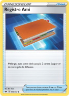 Carte Pokémon Registre Ami 172/202 Peu commune Épée et Bouclier (JCC)