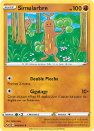 Carte Pokémon Simularbre 100/202 Peu commune Épée et Bouclier (JCC)