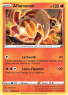 Carte Pokémon Aflamanoir 034/192 Peu commune Clash des Rebelles