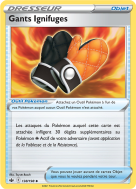 Carte Pokémon Gants Ignifuges 138/198 Peu commune Règne de Glace
