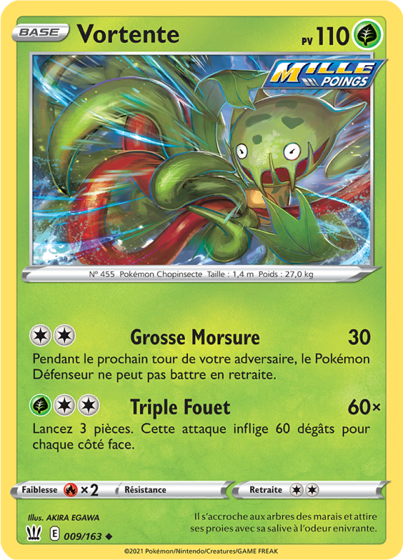 Carte Pokémon Vortente 009/163 Peu commune Styles de Combat