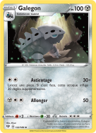 Carte Pokémon Galegon 122/189 Peu commune Ténèbres Embrasées