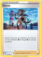 Carte Pokémon Donna 157/185 Peu commune Voltage Éclatant