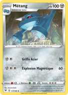 Carte Pokémon Métang 117/185 Peu commune Voltage Éclatant