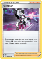 Carte Pokémon Peterson 058/073 Peu commune La Voie du Maître