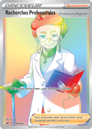 Carte Pokémon Recherches Professorales 209/202 Rainbow Épée et Bouclier (JCC)