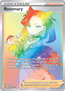 Carte Pokémon Rosemary 208/202 Rainbow Épée et Bouclier (JCC)