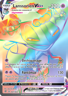 Carte Pokémon Lanssorien-VMAX 197/192 Rainbow Clash des Rebelles