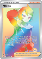 Carte Pokémon Marcia 204/196 Rainbow Origine Perdue