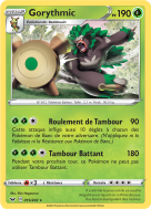 Carte Pokémon Gorythmic 015/202 Rare Épée et Bouclier (JCC)