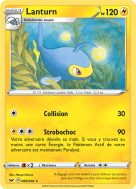 Carte Pokémon Lanturn 069/202 Rare Épée et Bouclier (JCC)