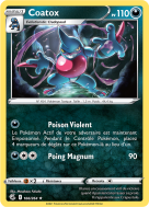 Carte Pokémon Coatox 166/264 Rare Poing de Fusion