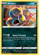 Carte Pokémon Séviper 102/198 Rare Règne de Glace