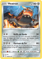 Carte Pokémon Heatran 100/172 Rare Stars Étincelantes