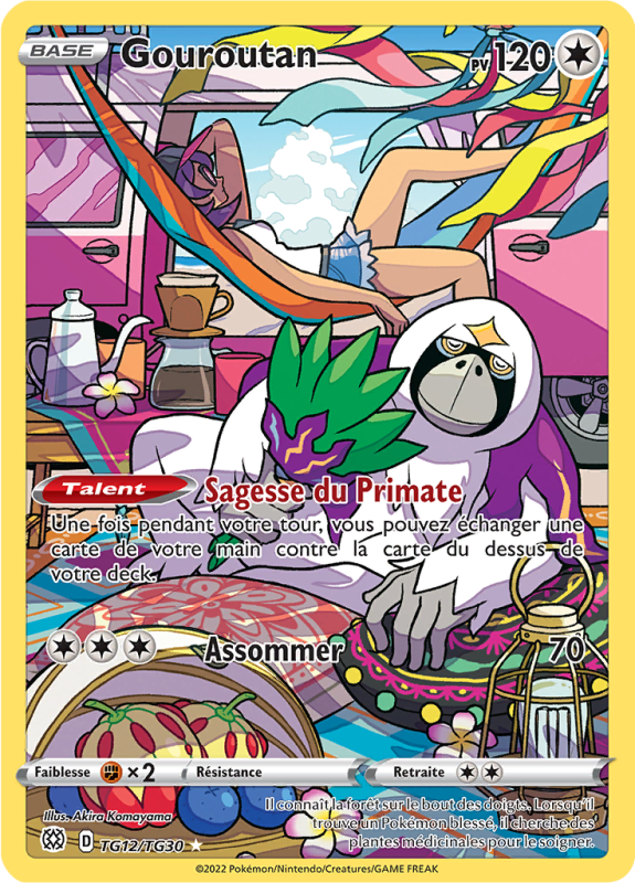 Carte Pokémon Gouroutan TG12/TG30 Trainer Gallery Stars Étincelantes
