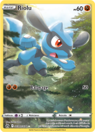 Carte Pokémon Riolu GG26/GG70 Trainer Gallery Zénith Suprême