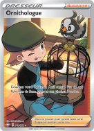 Carte Pokémon Ornithologue 066/072 Ultra Rare Destinées Radieuses