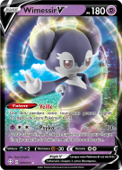 Carte Pokémon Wimessir-V 039/072 Ultra Rare Destinées Radieuses