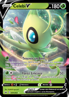Carte Pokémon Celebi-V 001/202 Ultra Rare Épée et Bouclier (JCC)