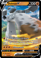 Carte Pokémon Dolman-V 115/202 Ultra Rare Épée et Bouclier (JCC)