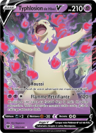 Carte Pokémon Typhlosion de Hisui-V 053/189 Ultra Rare Astres Radieux