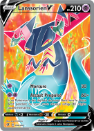 Carte Pokémon Lanssorien-V 183/192 Ultra Rare Clash des Rebelles