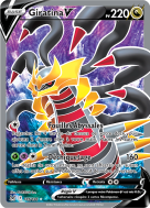 Carte Pokémon Giratina-V 185/196 Ultra Rare Origine Perdue