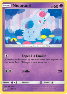 Carte Pokémon Nidoran♀ 54/181 Commune Duo de Choc