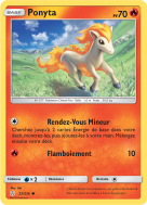Carte Pokémon Ponyta 23/236 Commune Éclipse Cosmique
