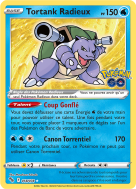 Carte Pokémon Tortank Radieux 018/078 Ultra Rare Pokémon GO (JCC)