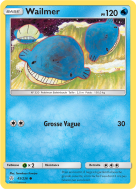 Carte Pokémon Wailmer 45/236 Commune Éclipse Cosmique