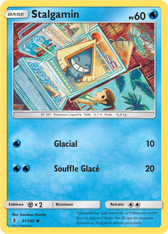 Carte Pokémon Stalgamin 31/145 Commune Gardiens Ascendants