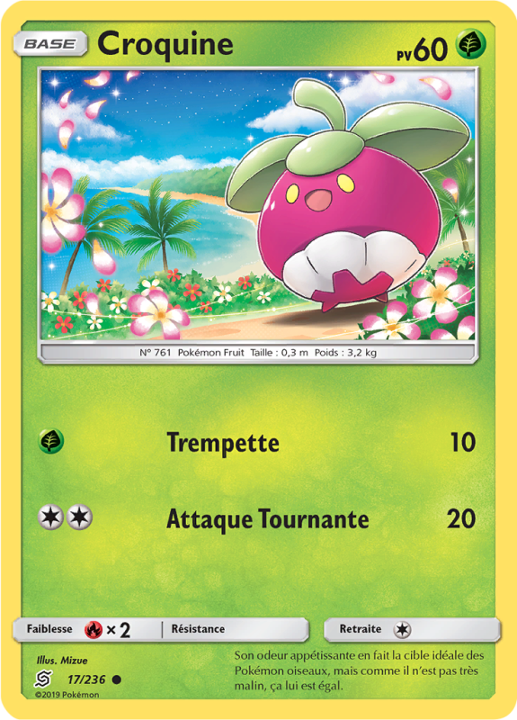 Carte Pokémon Croquine 17/236 Commune Harmonie des Esprits
