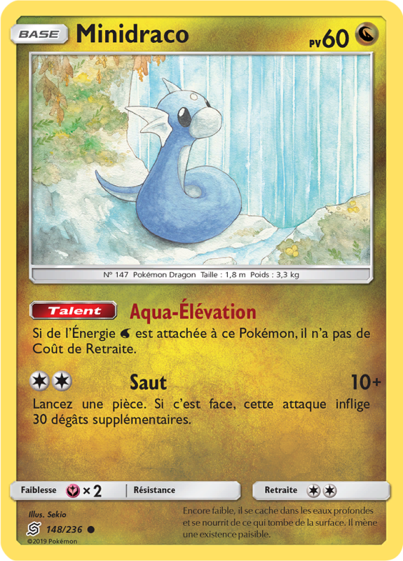 Carte Pokémon Minidraco 148/236 Commune Harmonie des Esprits