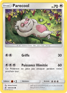 Carte Pokémon Parecool 168/236 Commune Harmonie des Esprits