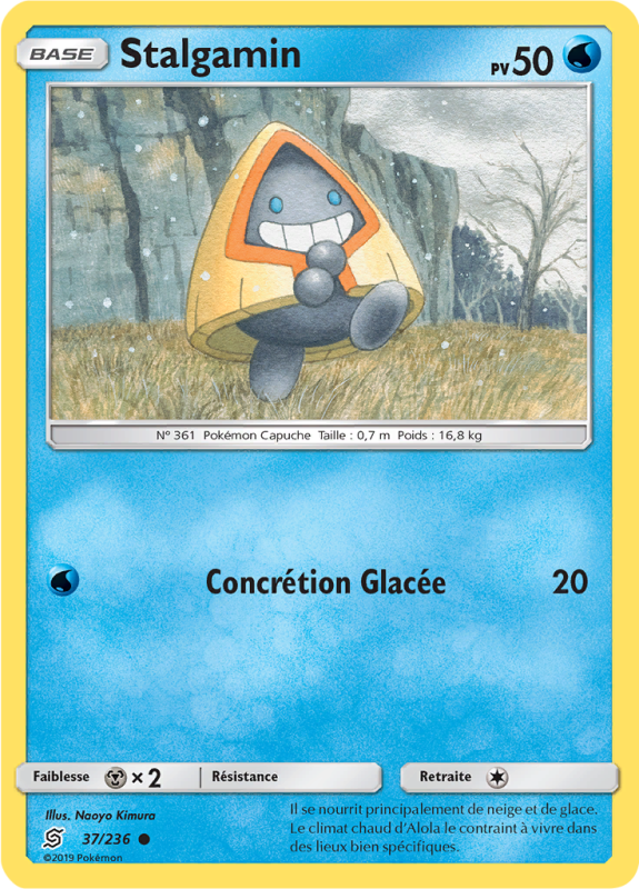 Carte Pokémon Stalgamin 37/236 Commune Harmonie des Esprits