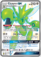 Carte Pokémon Cizayox-GX SV72/SV94 Ultra Rare Destinées Occultes