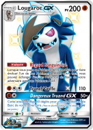 Carte Pokémon Lougaroc-GX SV66/SV94 Ultra Rare Destinées Occultes