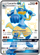 Carte Pokémon Lucario-GX SV64/SV94 Ultra Rare Destinées Occultes