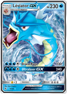 Carte Pokémon Léviator-GX 16/68 Ultra Rare Destinées Occultes