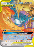 Carte Pokémon Sulfura, Électhor et Artikodin-GX 44/68 Ultra Rare Destinées Occultes